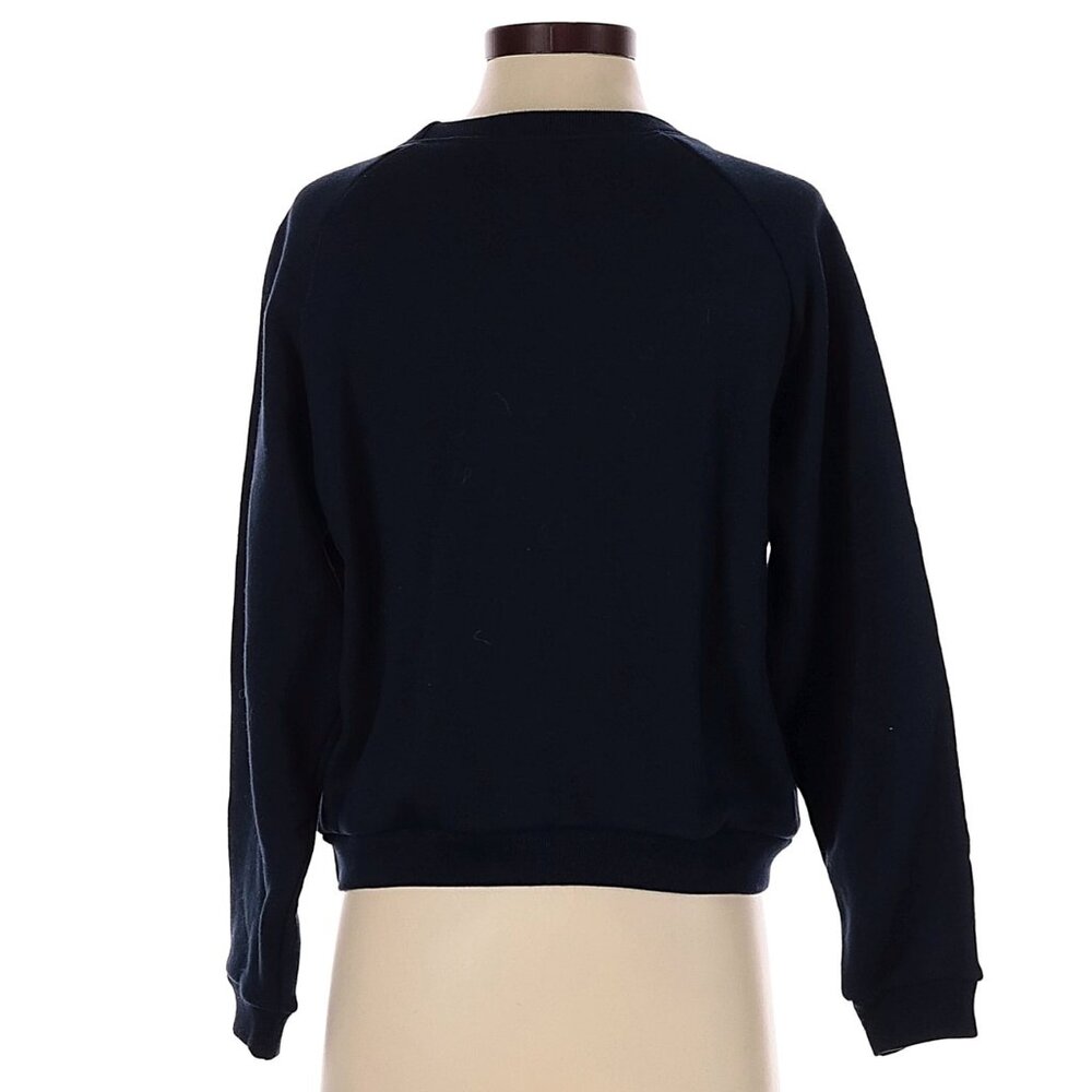 Jamie Haller The Daily Sweatshirt in Navy Blue Small - Picture 3 of 5